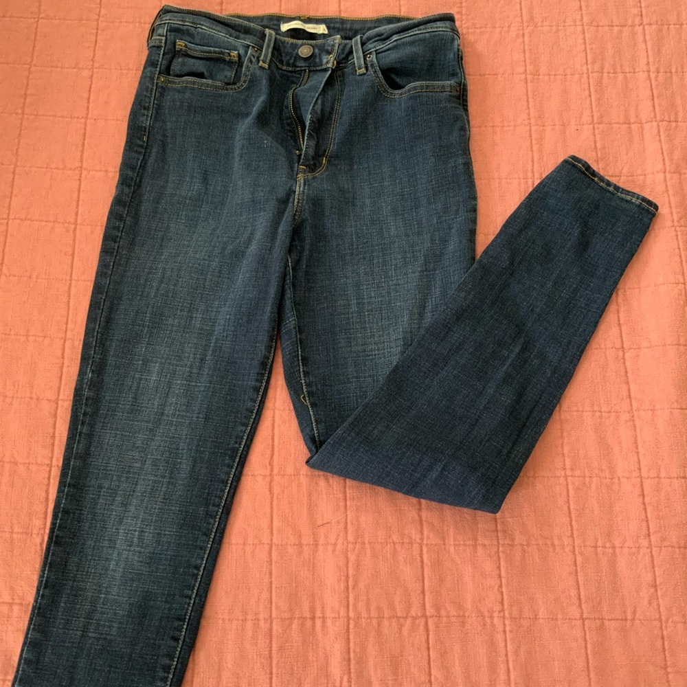 Levi 721 High Rise Skinny Jeans